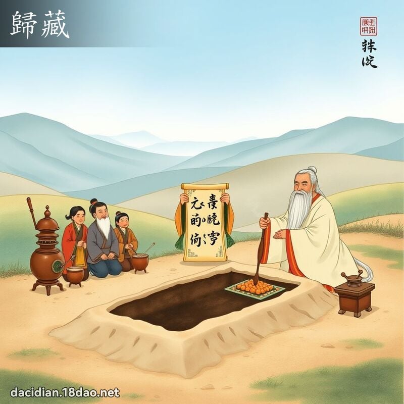 归藏 - 国语大辞典配图
