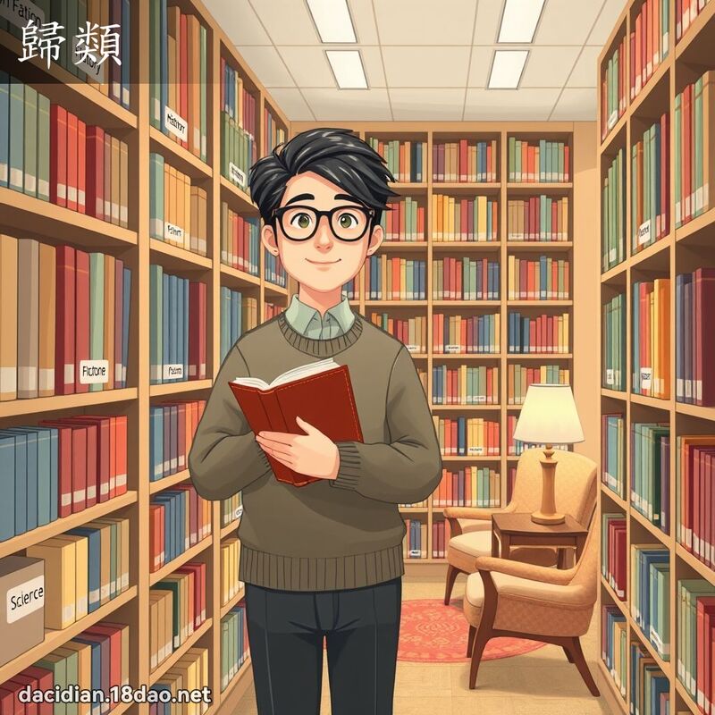 歸類 - 國語大辭典配圖