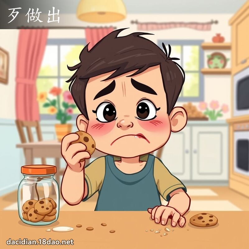 歹做出 - 國語大辭典配圖