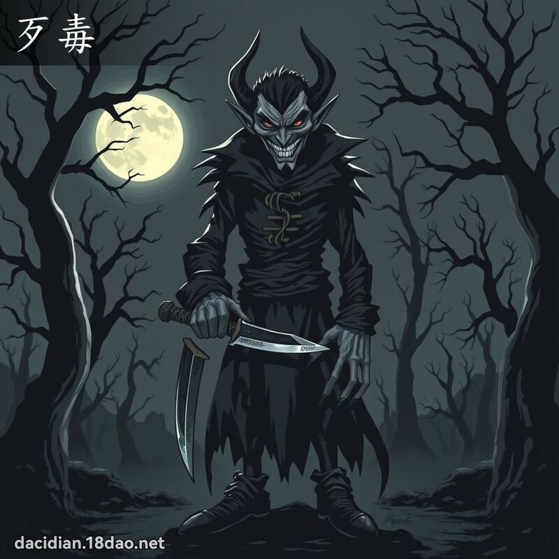 歹毒 - 國語大辭典配圖