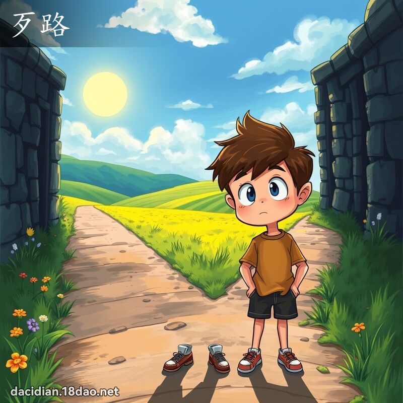 歹路 - 國語大辭典配圖