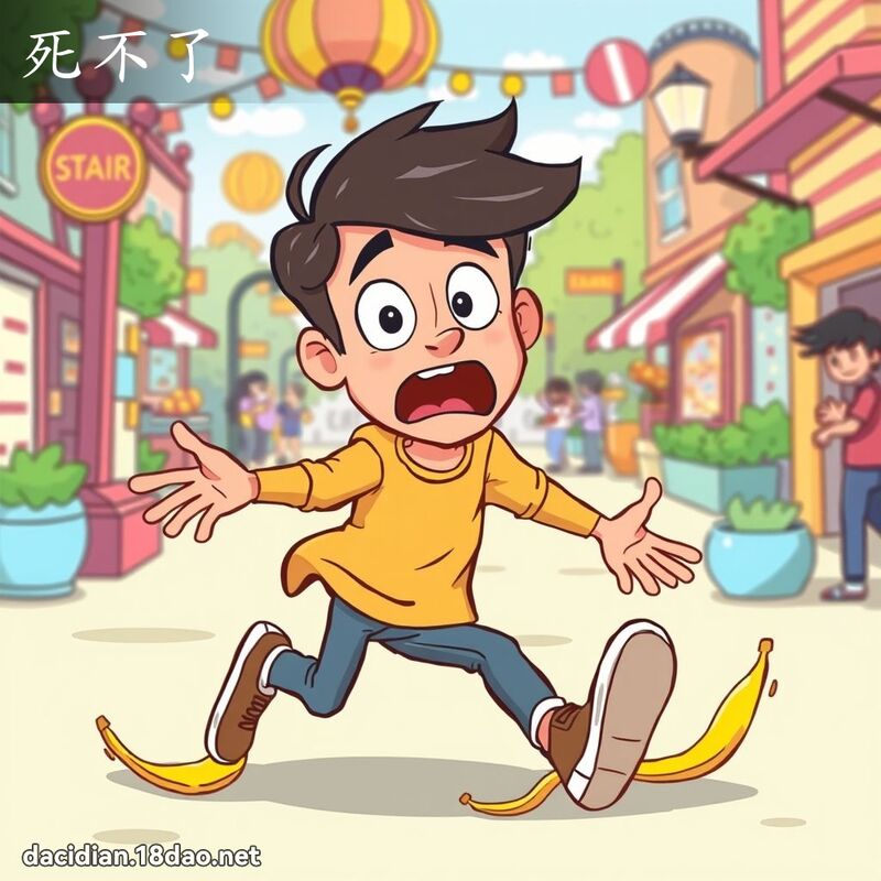 死不了 - 国语大辞典配图