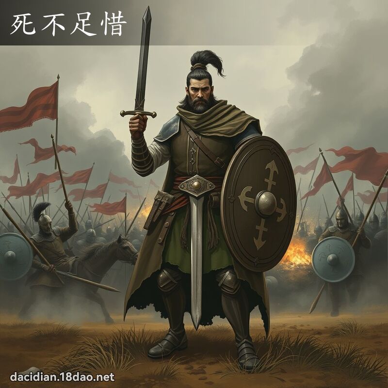 死不足惜 - 国语大辞典配图