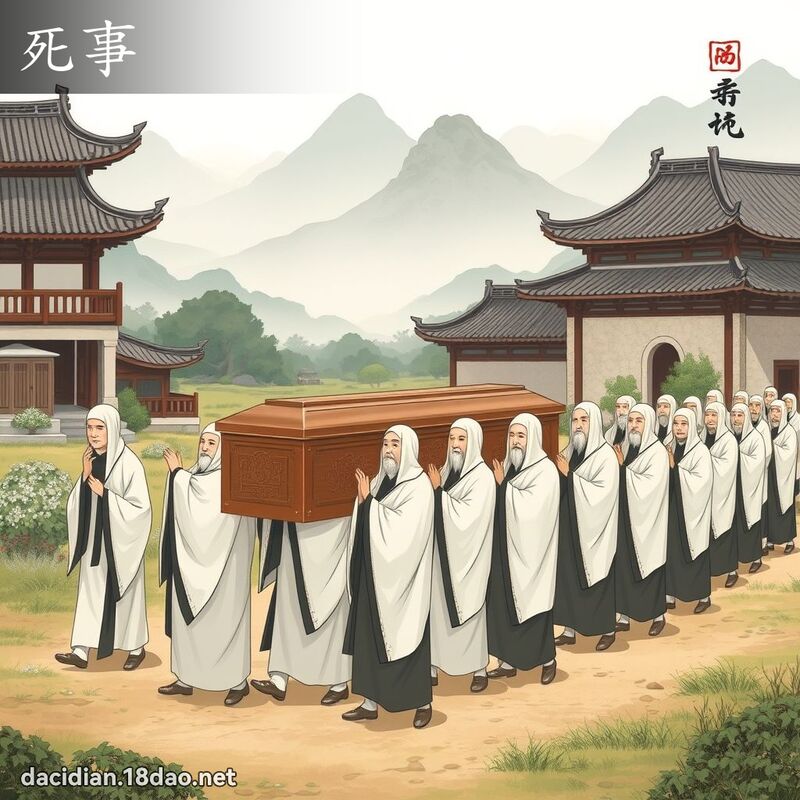 死事 - 國語大辭典配圖