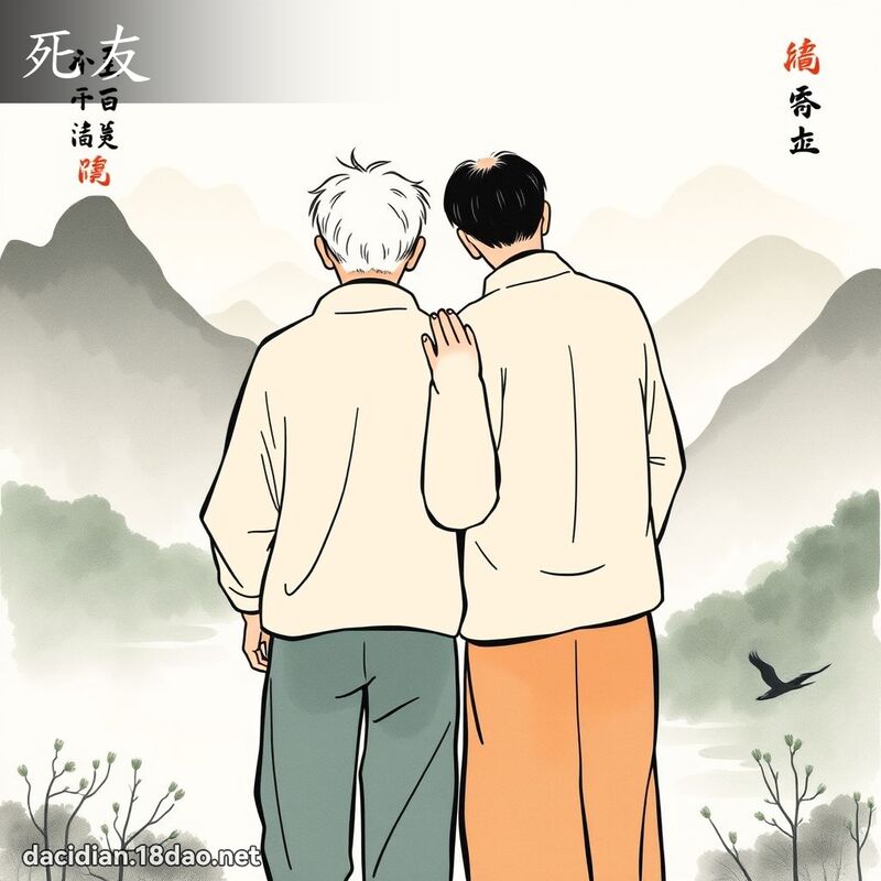 死友 - 國語大辭典配圖
