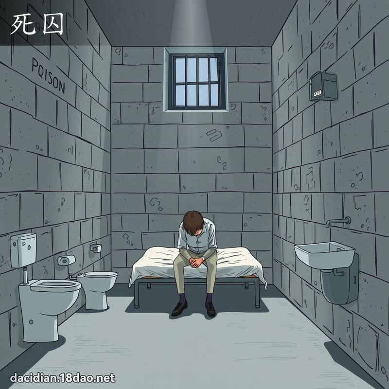 死囚 - 國語大辭典配圖