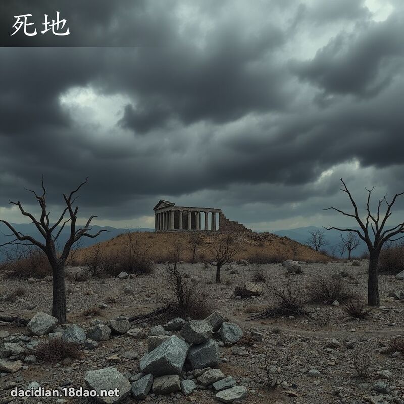 死地 - 國語大辭典配圖
