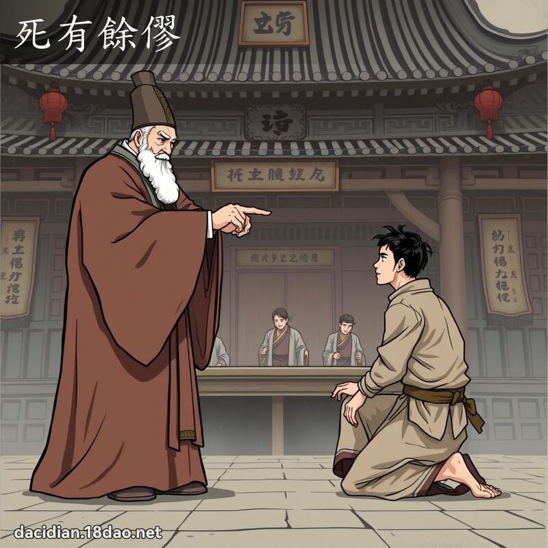死有余僇 - 国语大辞典配图