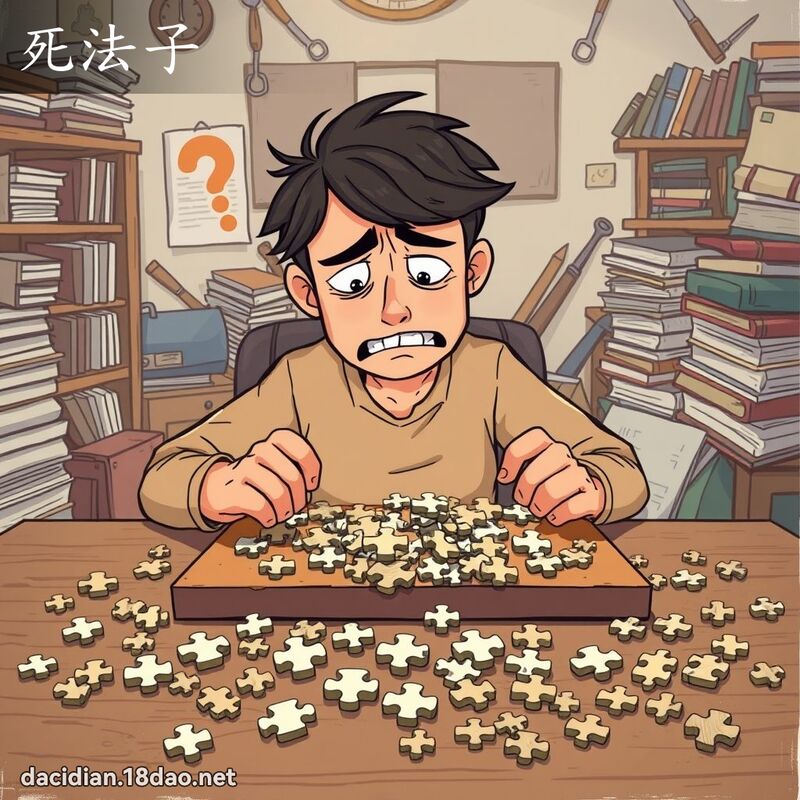 死法子 - 國語大辭典配圖