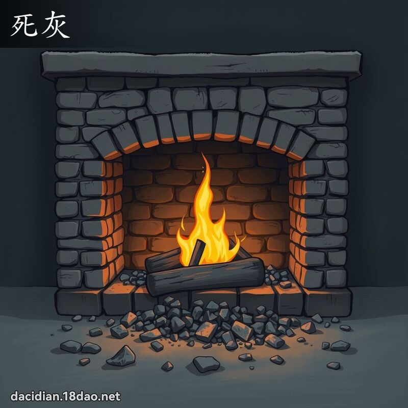 死灰 - 國語大辭典配圖
