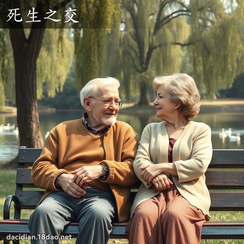 死生之交 - 國語大辭典配圖