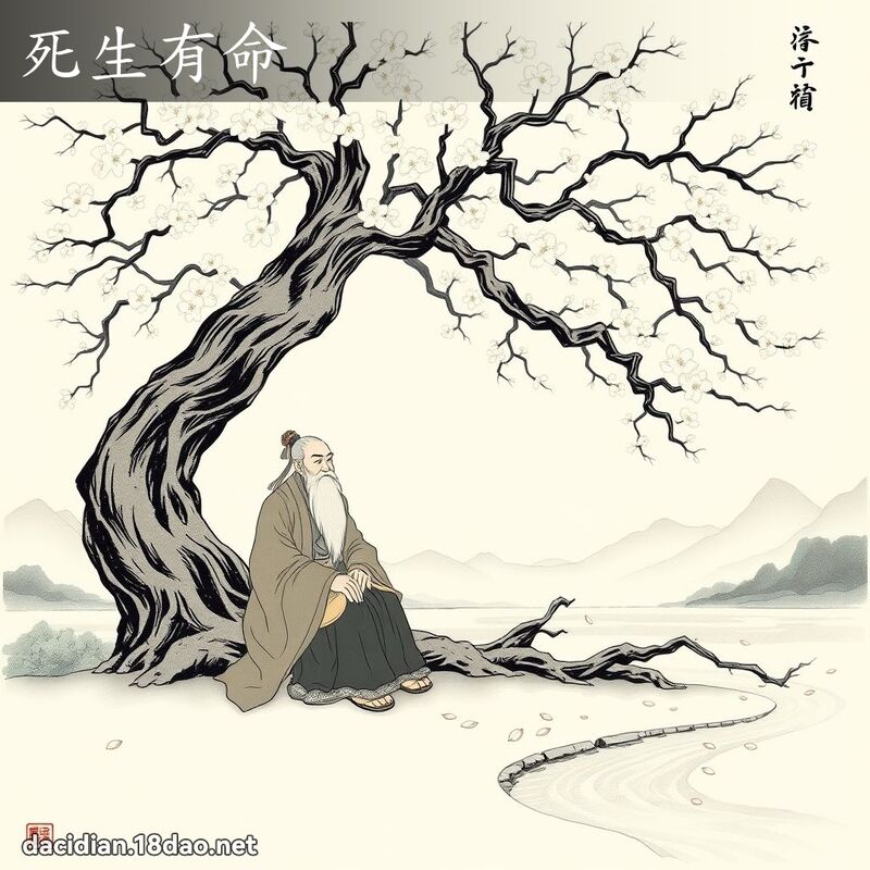 死生有命 - 國語大辭典配圖