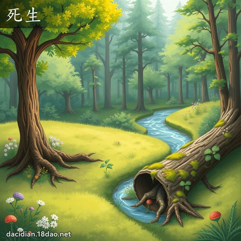 死生 - 国语大辞典配图