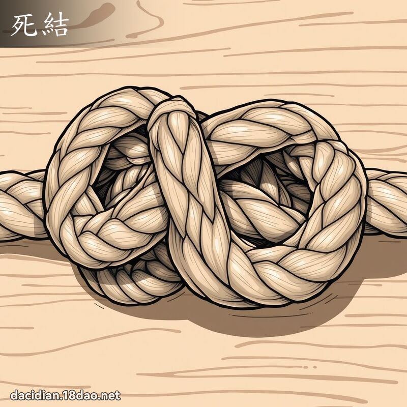 死結 - 國語大辭典配圖