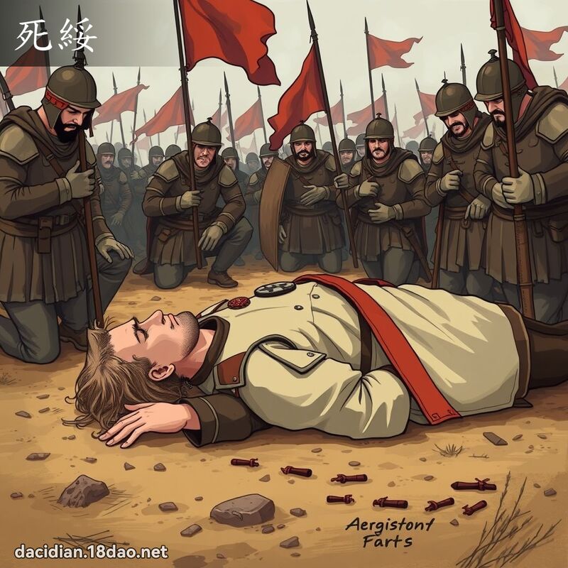 死绥 - 国语大辞典配图