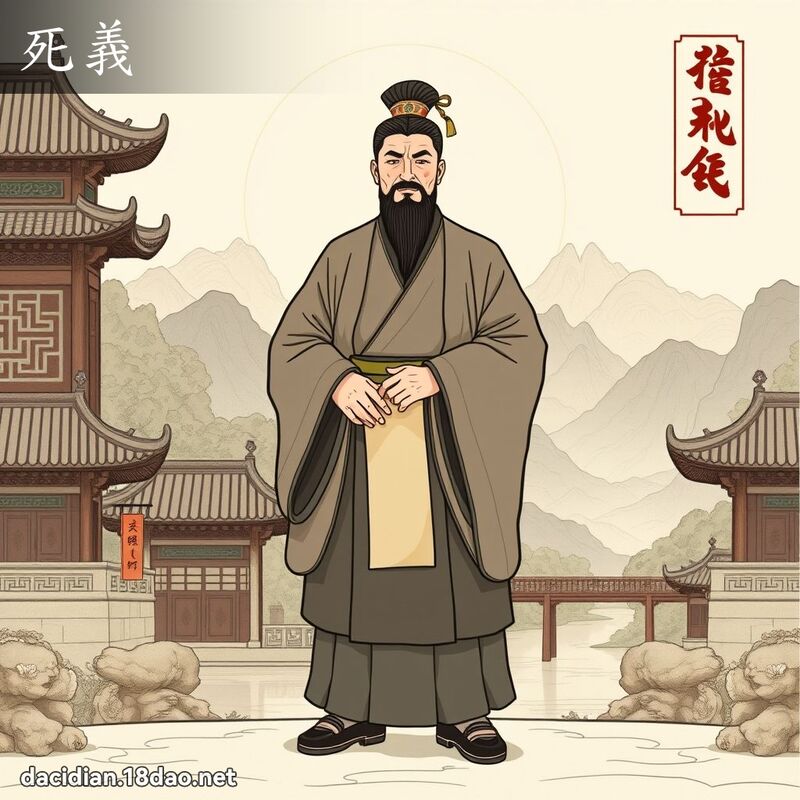 死义 - 国语大辞典配图