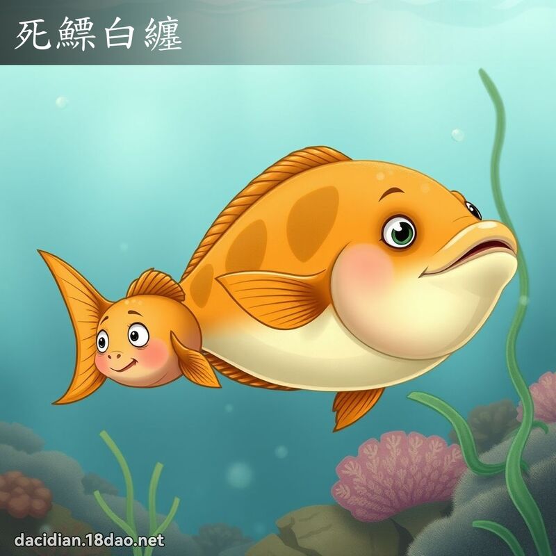 死鰾白纏 - 國語大辭典配圖