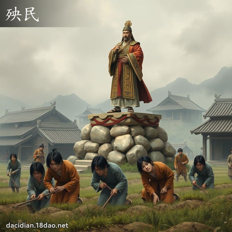殃民 - 國語大辭典配圖