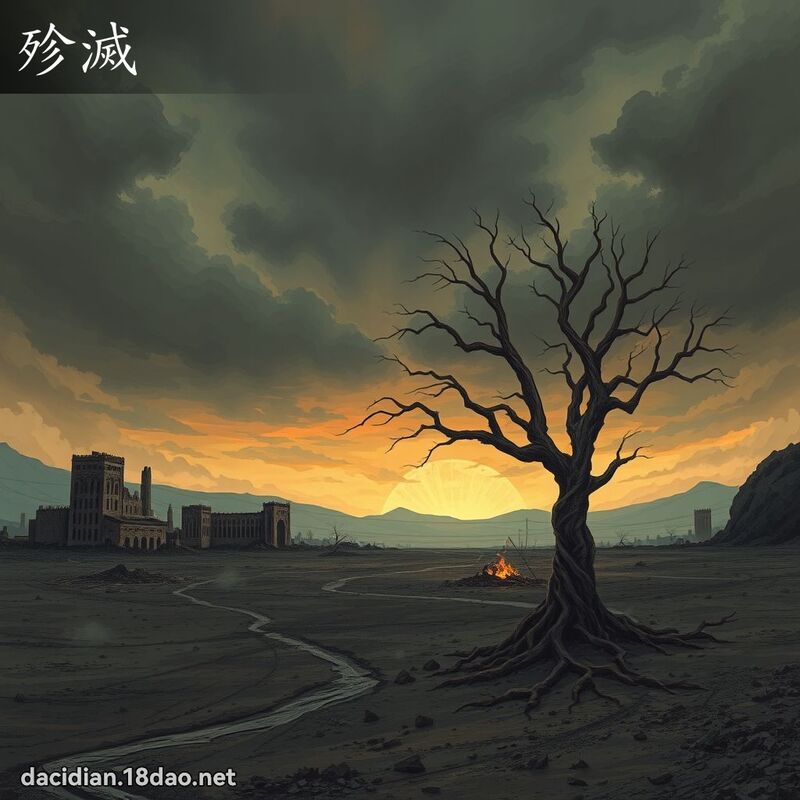 殄滅 - 國語大辭典配圖