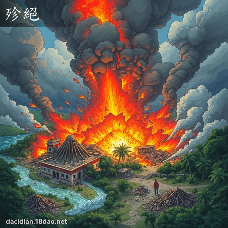 殄絕 - 國語大辭典配圖