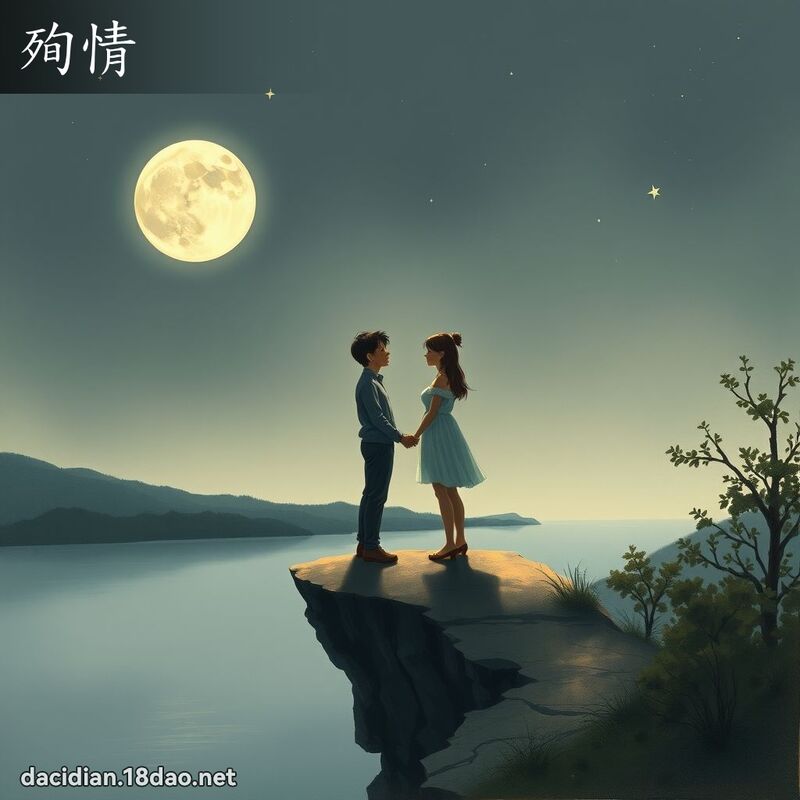 殉情 - 國語大辭典配圖