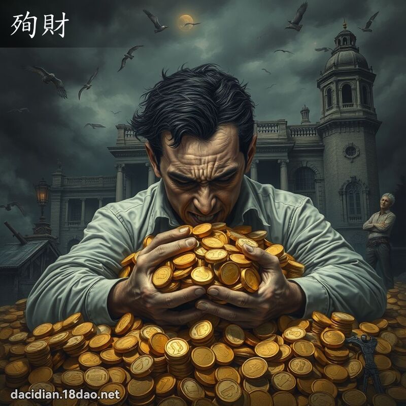 殉財 - 國語大辭典配圖