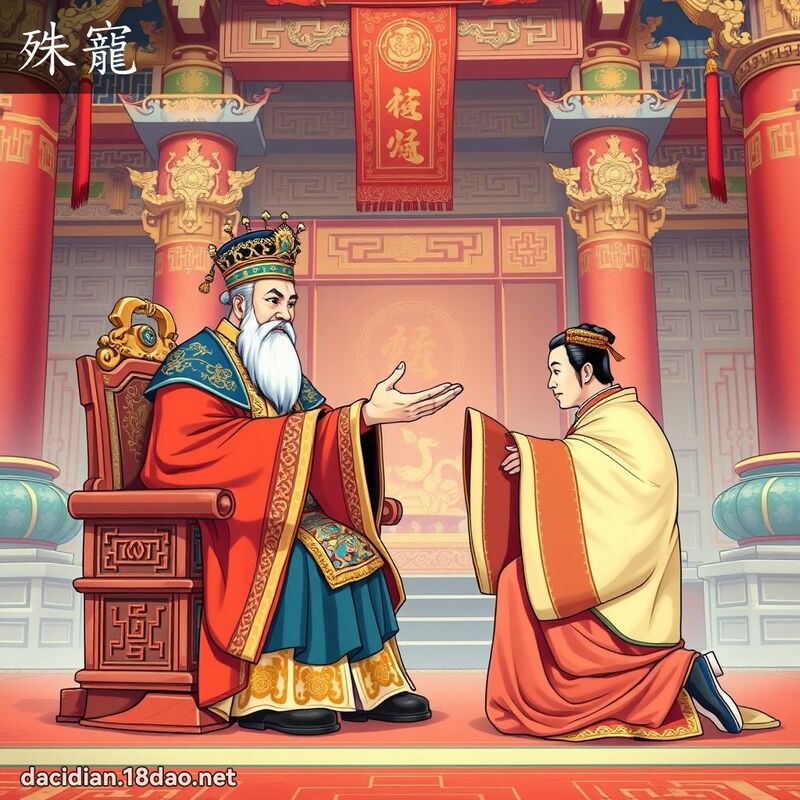 殊宠 - 国语大辞典配图