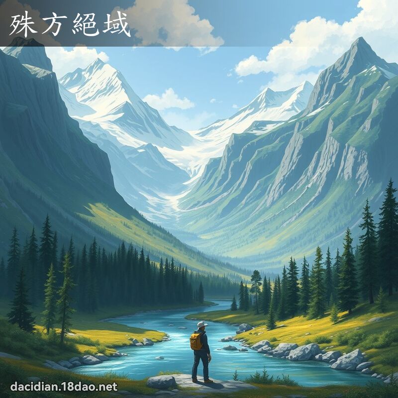 殊方絕域 - 國語大辭典配圖