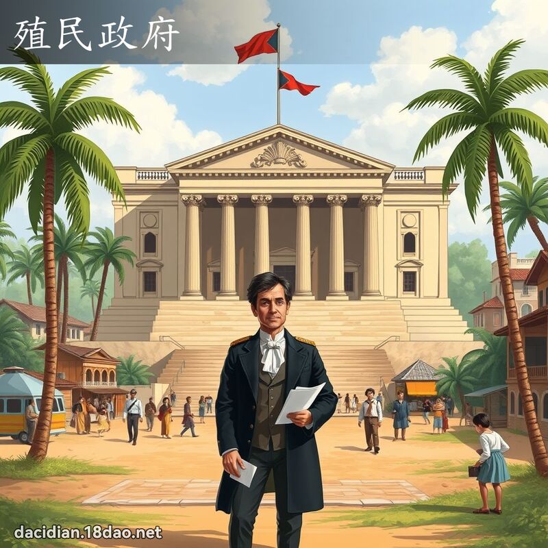 殖民政府 - 國語大辭典配圖