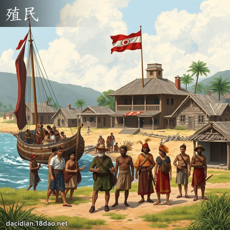 殖民 - 国语大辞典配图