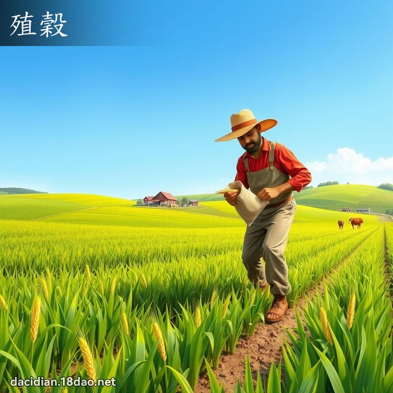 殖穀 - 國語大辭典配圖