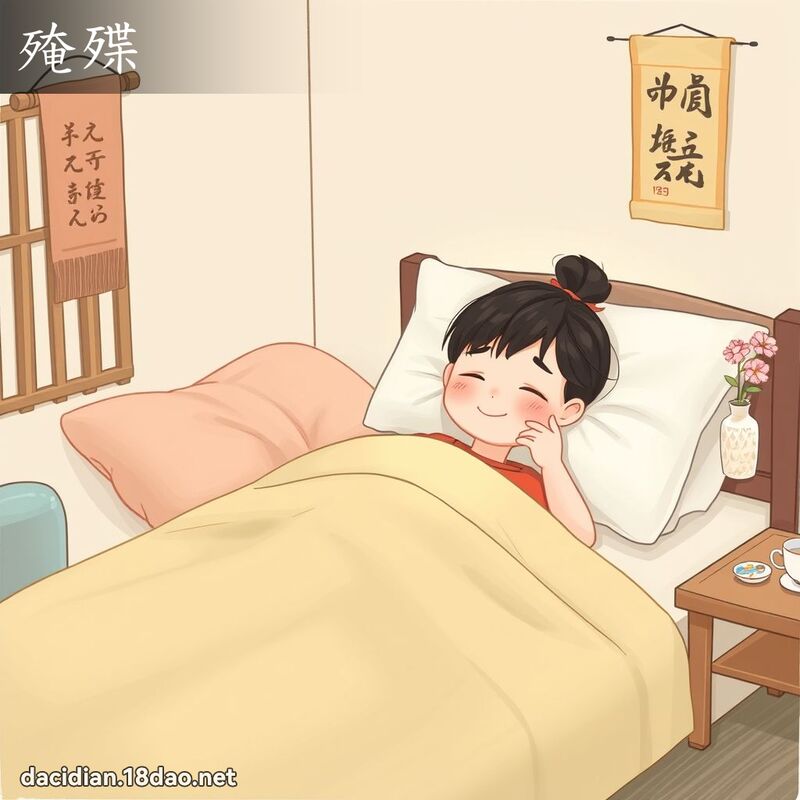 殗殜 - 國語大辭典配圖