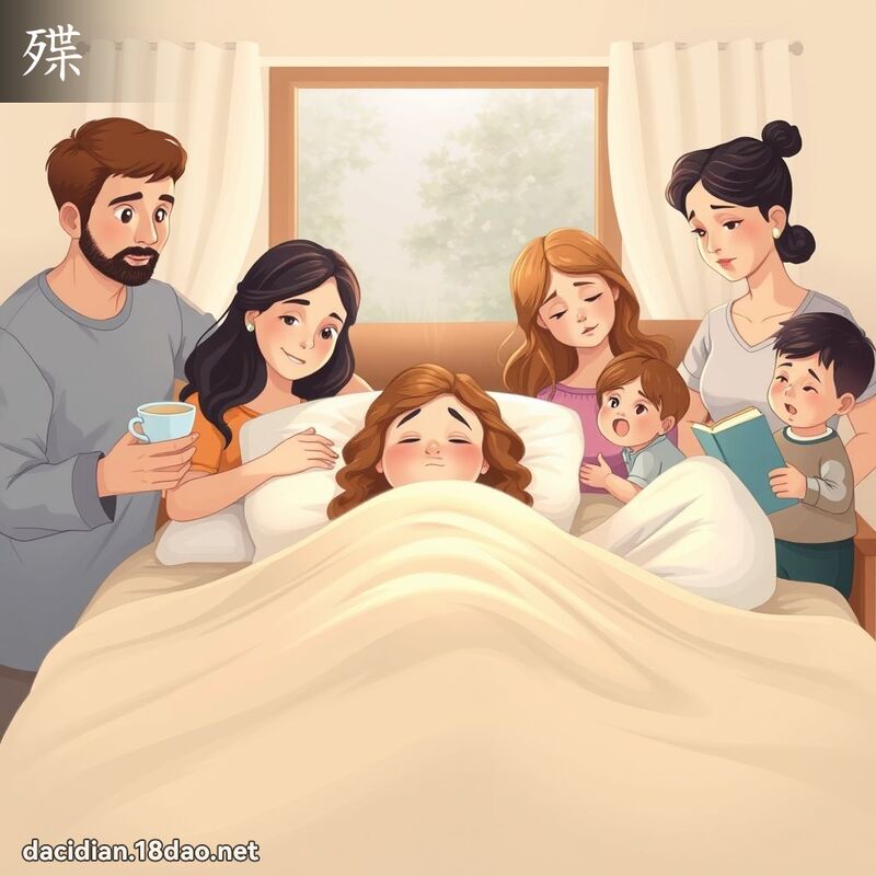 殜 - 國語大辭典配圖