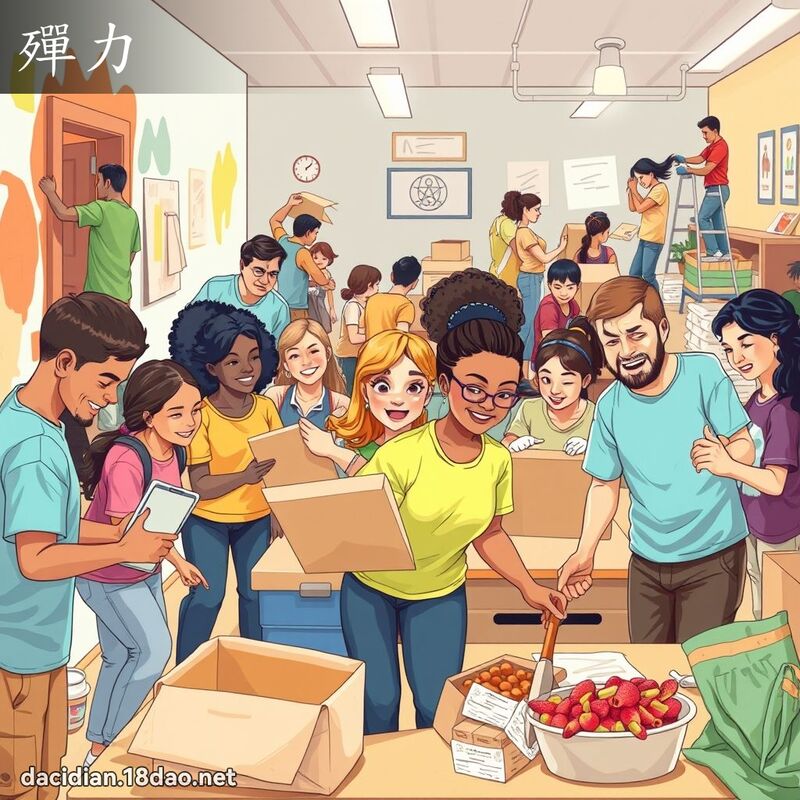 殫力 - 国语大辞典配图