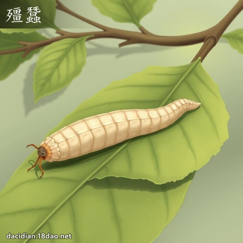 殭蠶 - 國語大辭典配圖