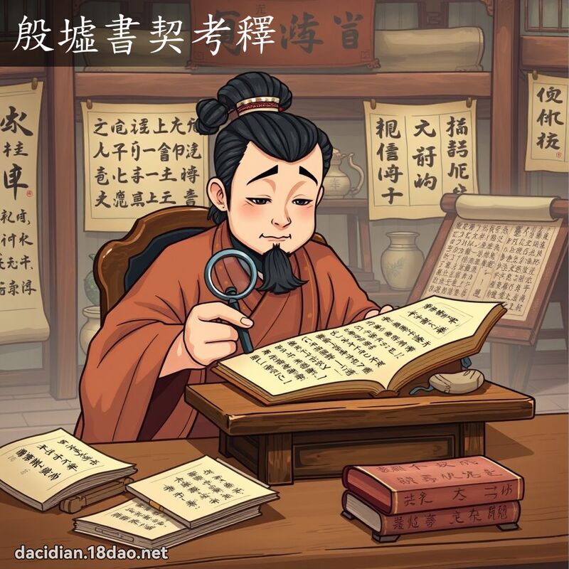 殷墟書契考釋 - 國語大辭典配圖
