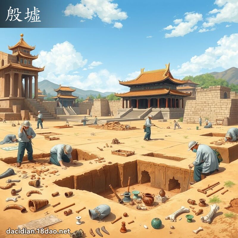 殷墟 - 国语大辞典配图