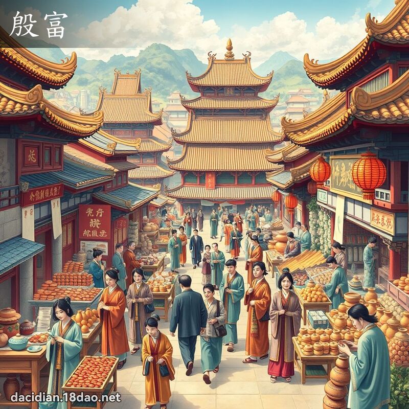 殷富 - 國語大辭典配圖