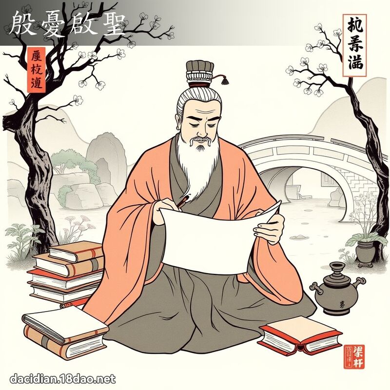 殷憂啟聖 - 國語大辭典配圖