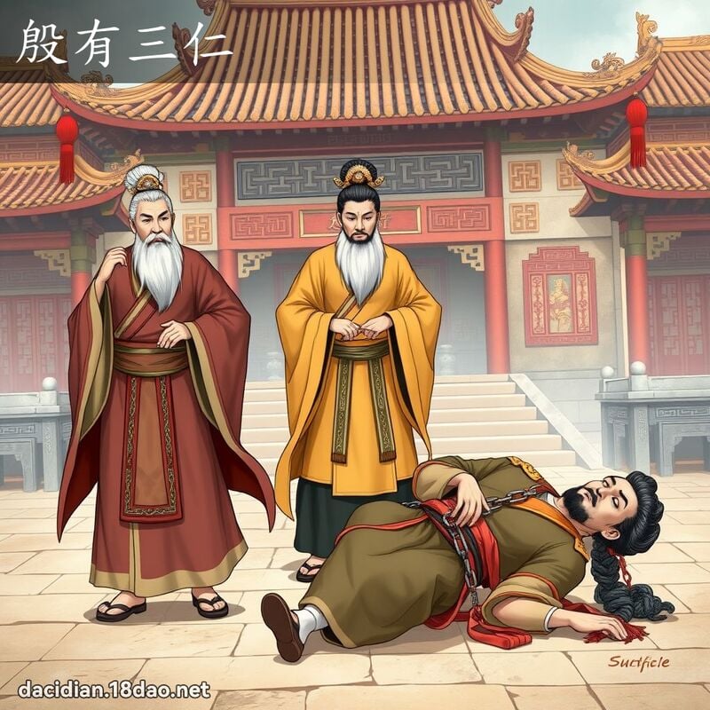 殷有三仁 - 國語大辭典配圖