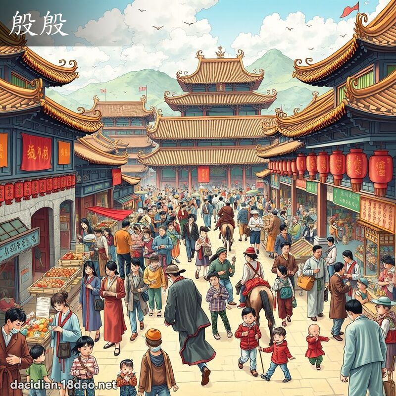 殷殷 - 國語大辭典配圖