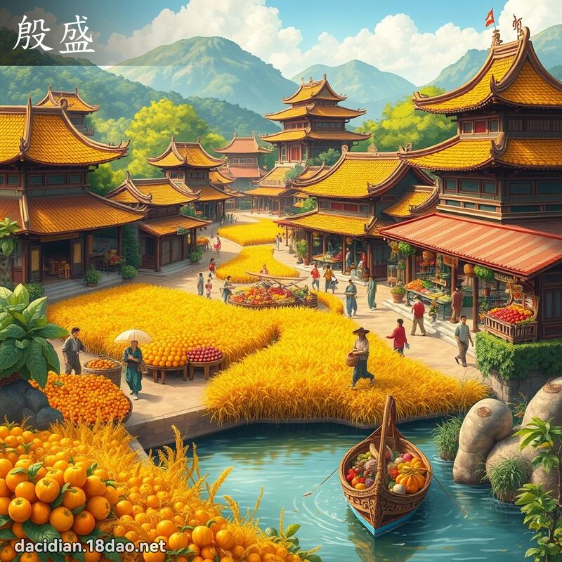 殷盛 - 國語大辭典配圖