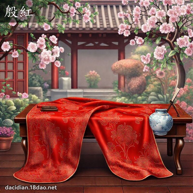 殷紅 - 國語大辭典配圖