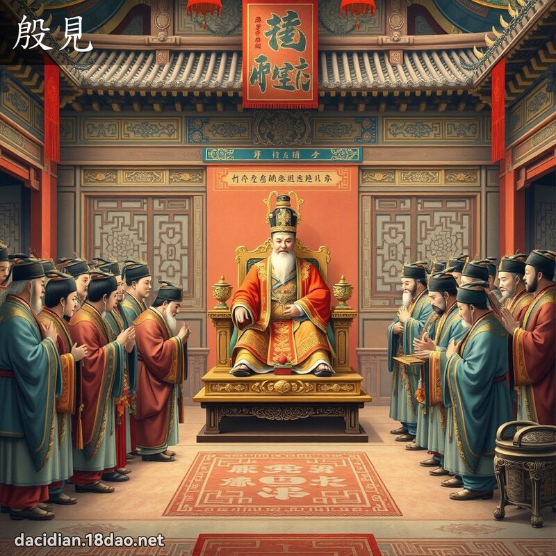 殷見 - 國語大辭典配圖
