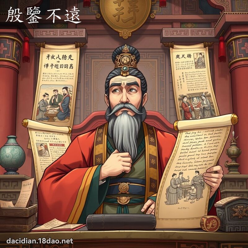 殷鑒不遠 - 國語大辭典配圖
