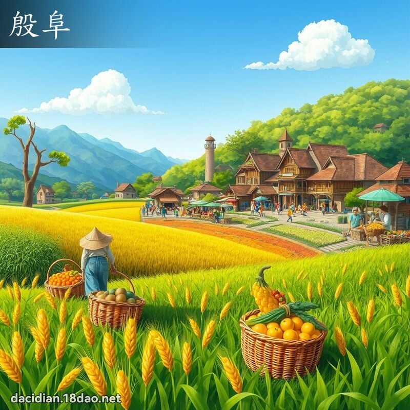 殷阜 - 國語大辭典配圖