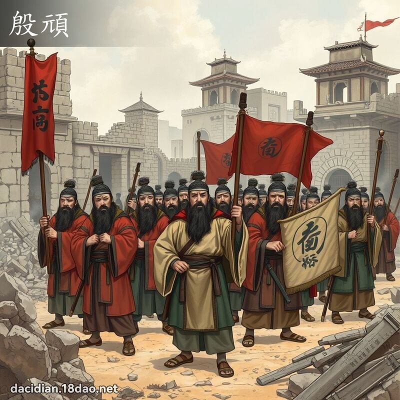 殷頑 - 國語大辭典配圖