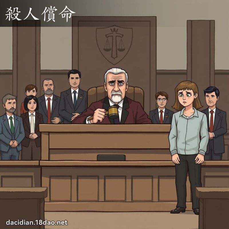 殺人償命 - 國語大辭典配圖