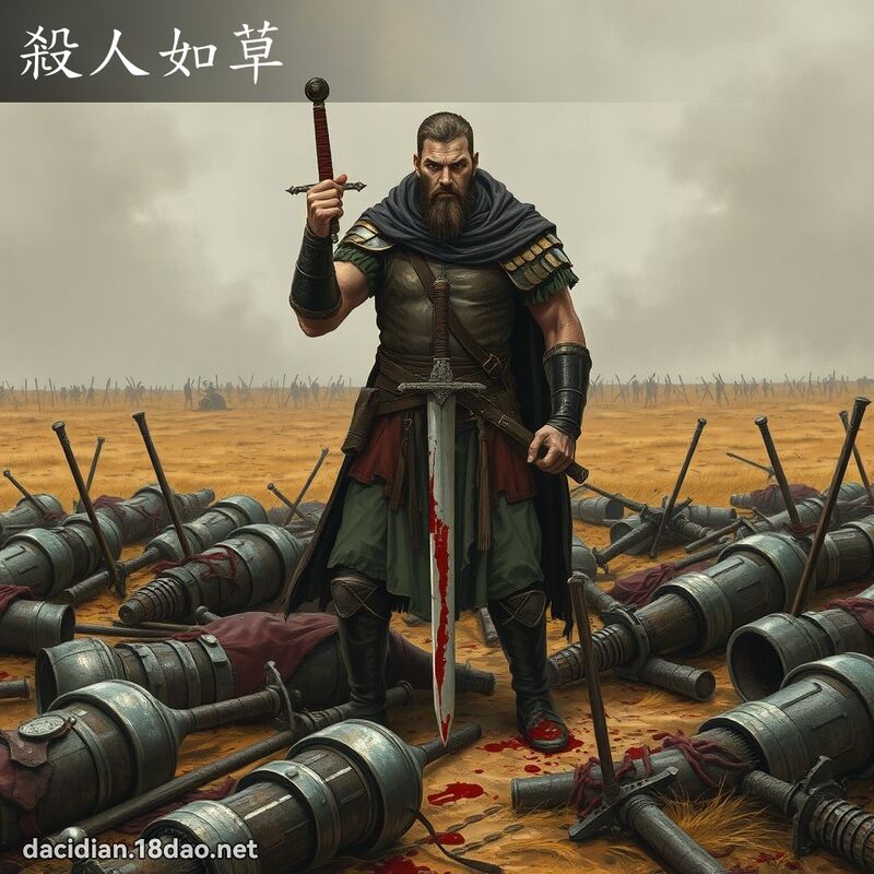 杀人如草 - 国语大辞典配图