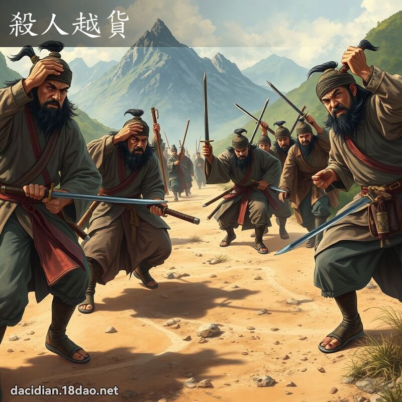 杀人越货 - 国语大辞典配图